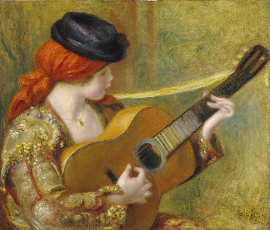 Tableau guitariste